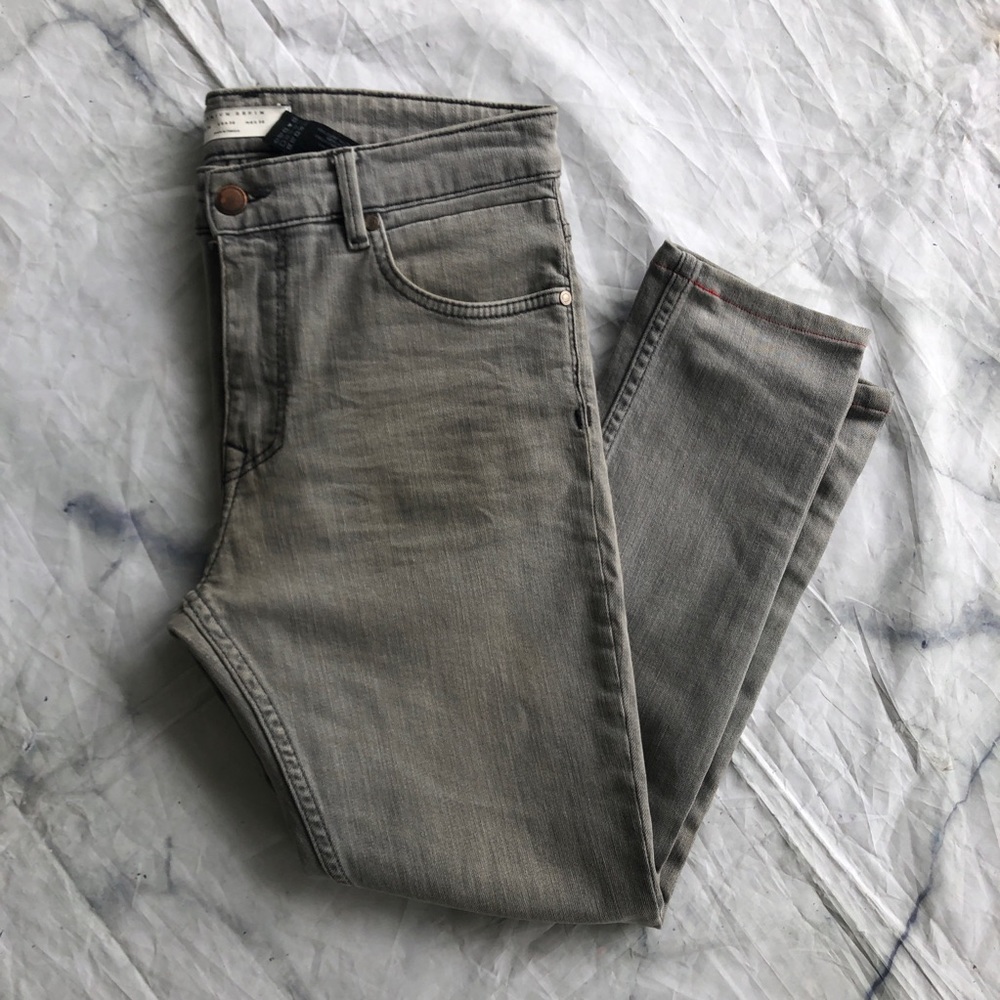 Zara cropped skinny jeans size 30